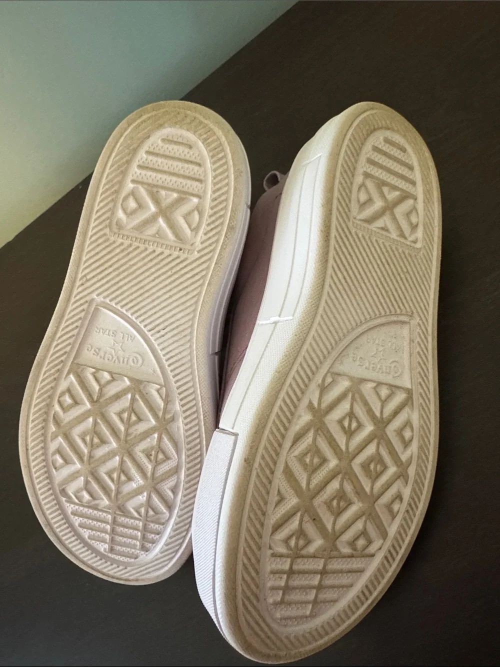 Converse Kids Pink Platform Sneakers